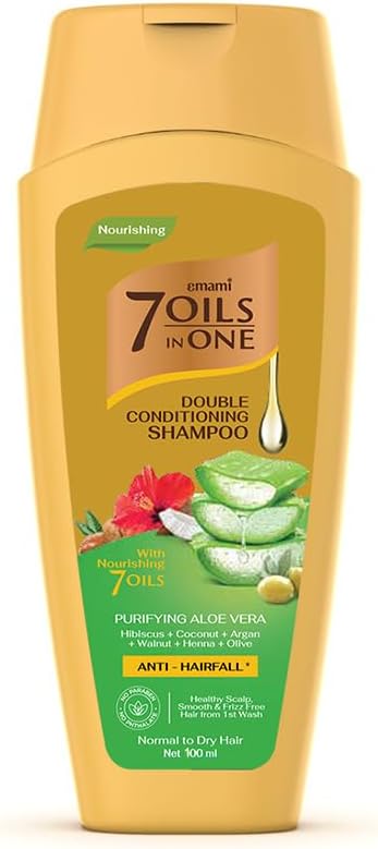 Emami 7 Oil Double Conditioning Shampoo – Nourish, Strengthen & Shine
