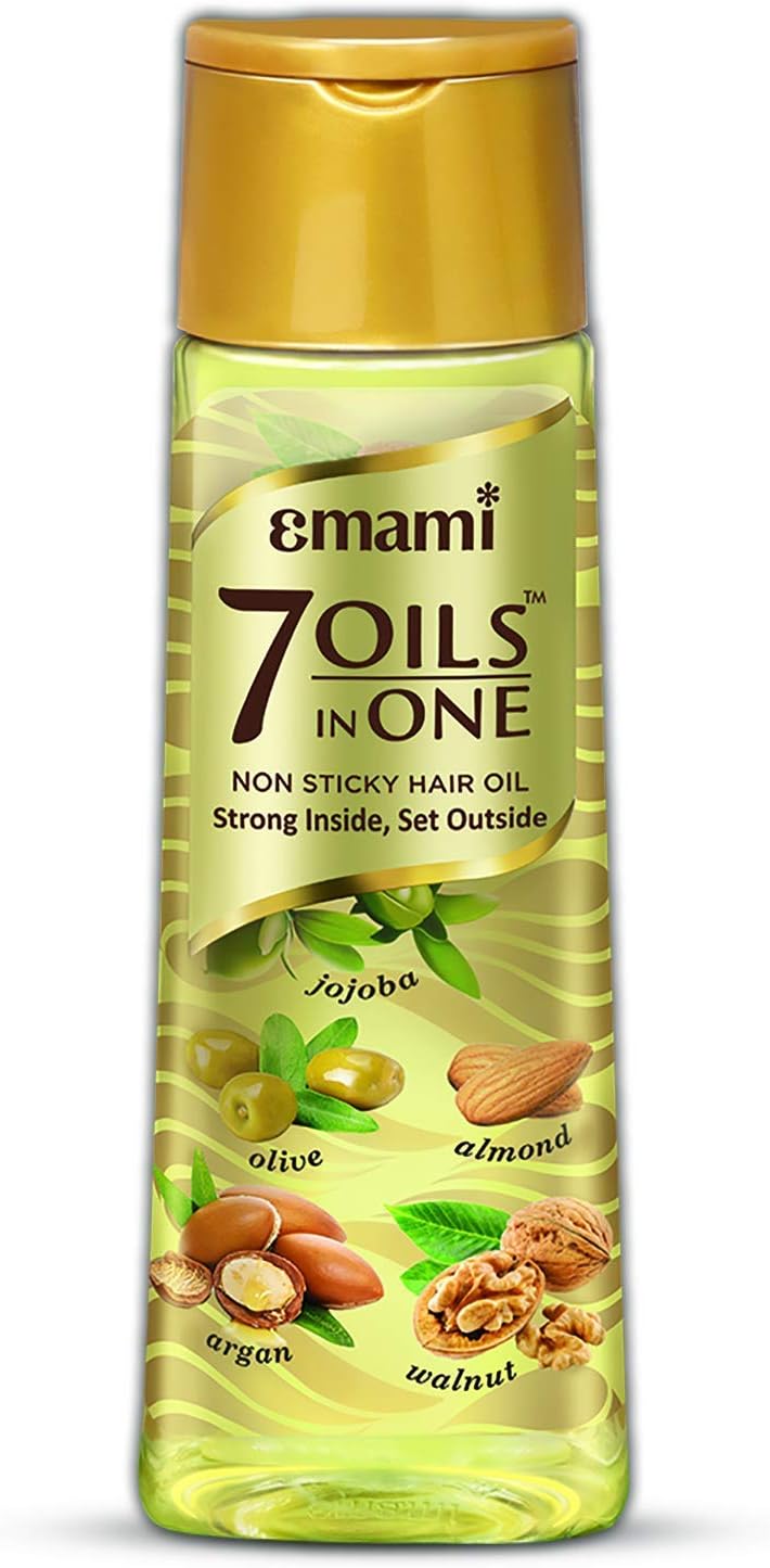 Emami 7 in 1 Non-Sticky Hair Oil – Complete Care for Strong, Healthy & Shiny Hair