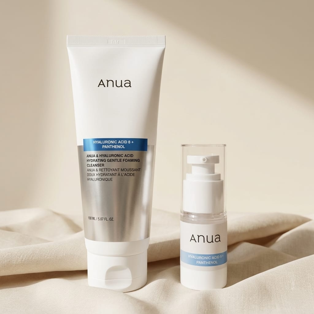Anua 8 Hyaluronic Acid Gentle Foaming Cleanser