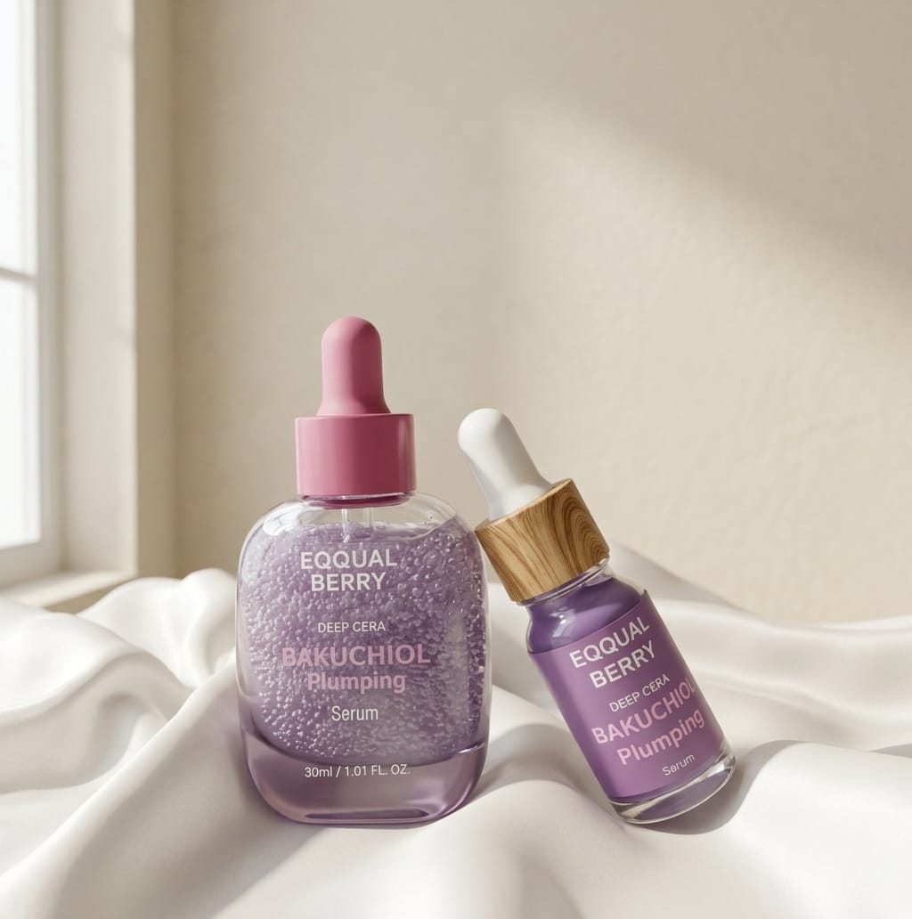 Eqqual Berry Deep Cera Bakuchiol Plumping Serum