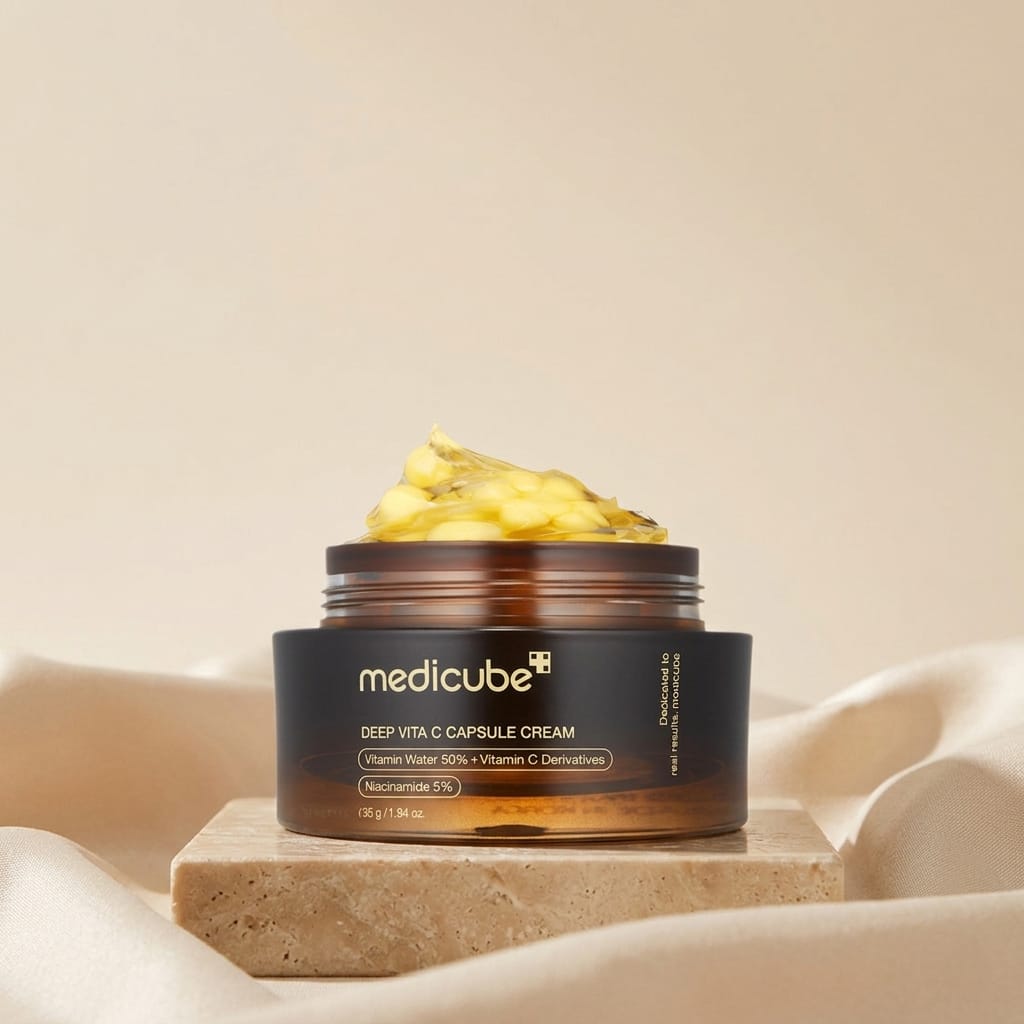 Medicube Deep Vitamin C Golden Capsule Face Moisturizer
