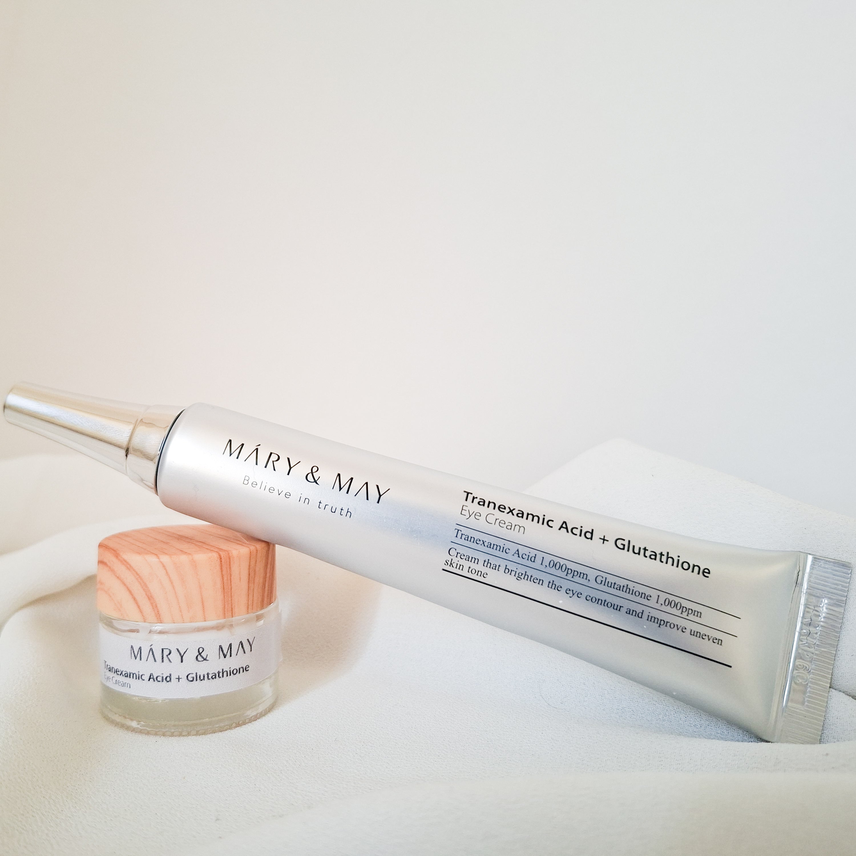 MARY & MAY tranexamic acid + Glutathione Eye Cream
