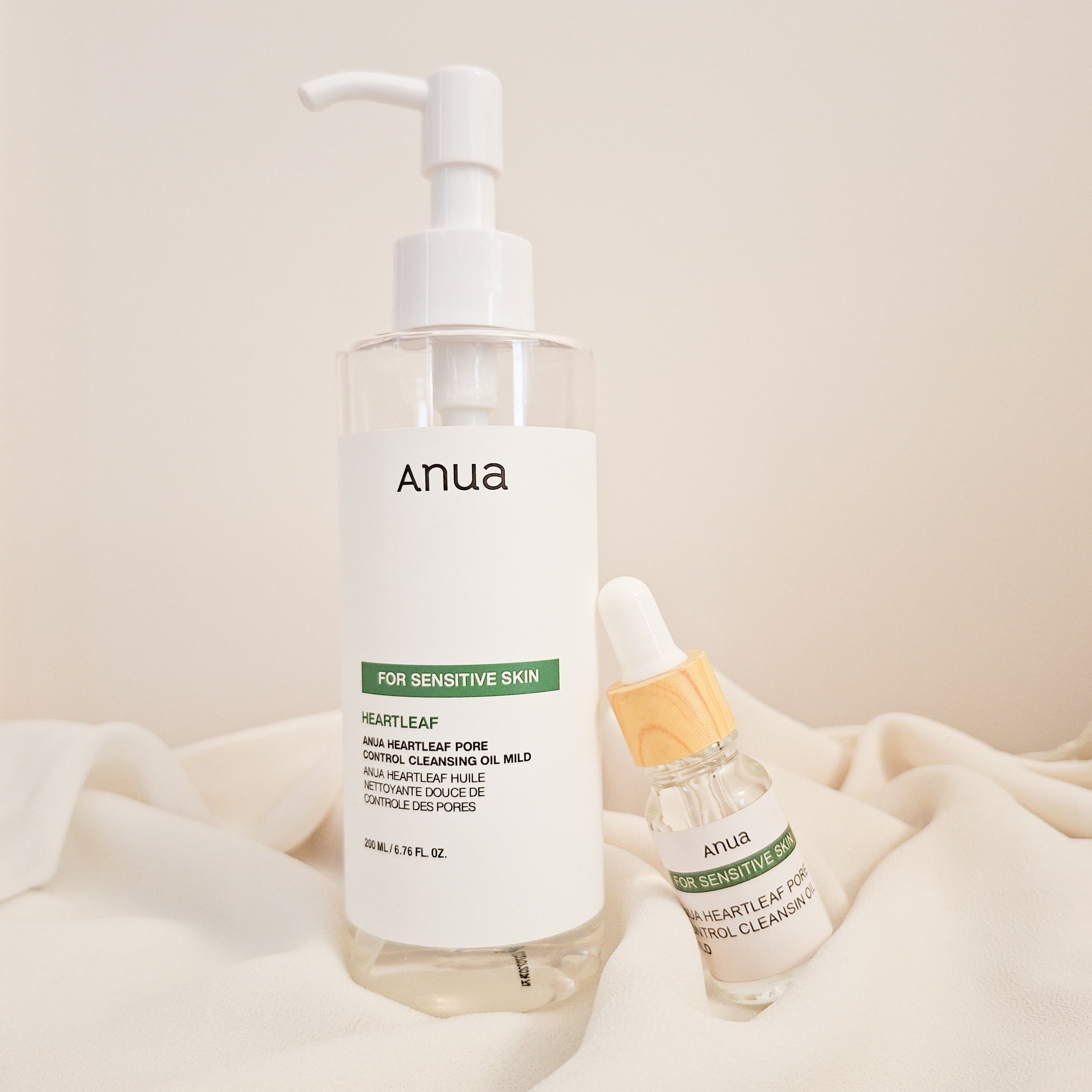 Anua Heartleaf Mild pore control cleansing oil