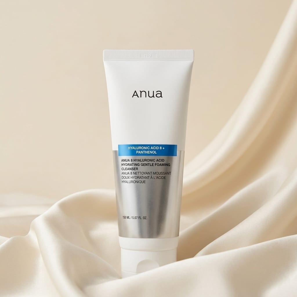 Anua 8 Hyaluronic Acid Gentle Foaming Cleanser