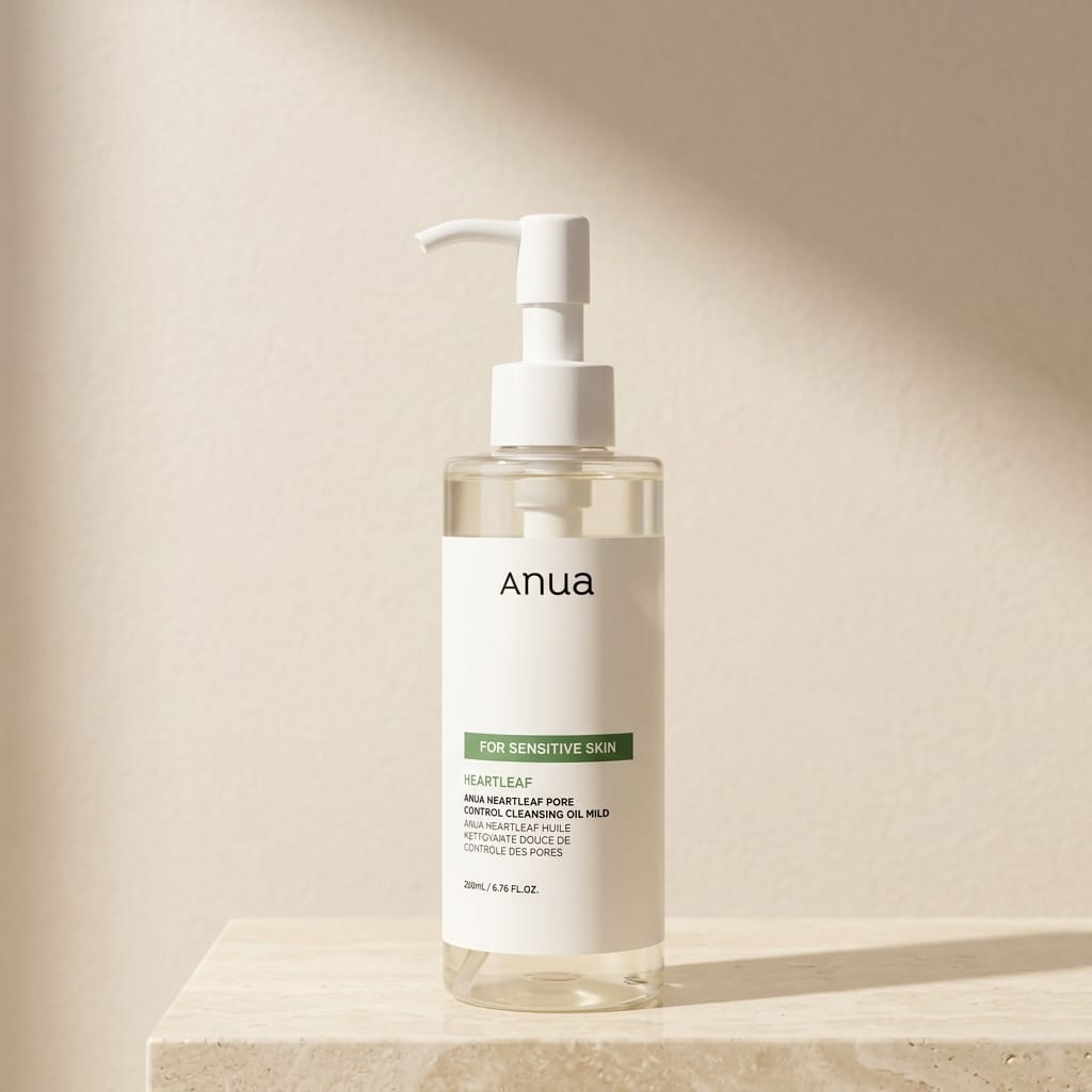 Anua Heartleaf Mild pore control cleansing oil
