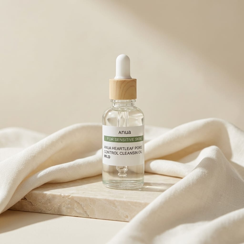 Anua Heartleaf Mild pore control cleansing oil