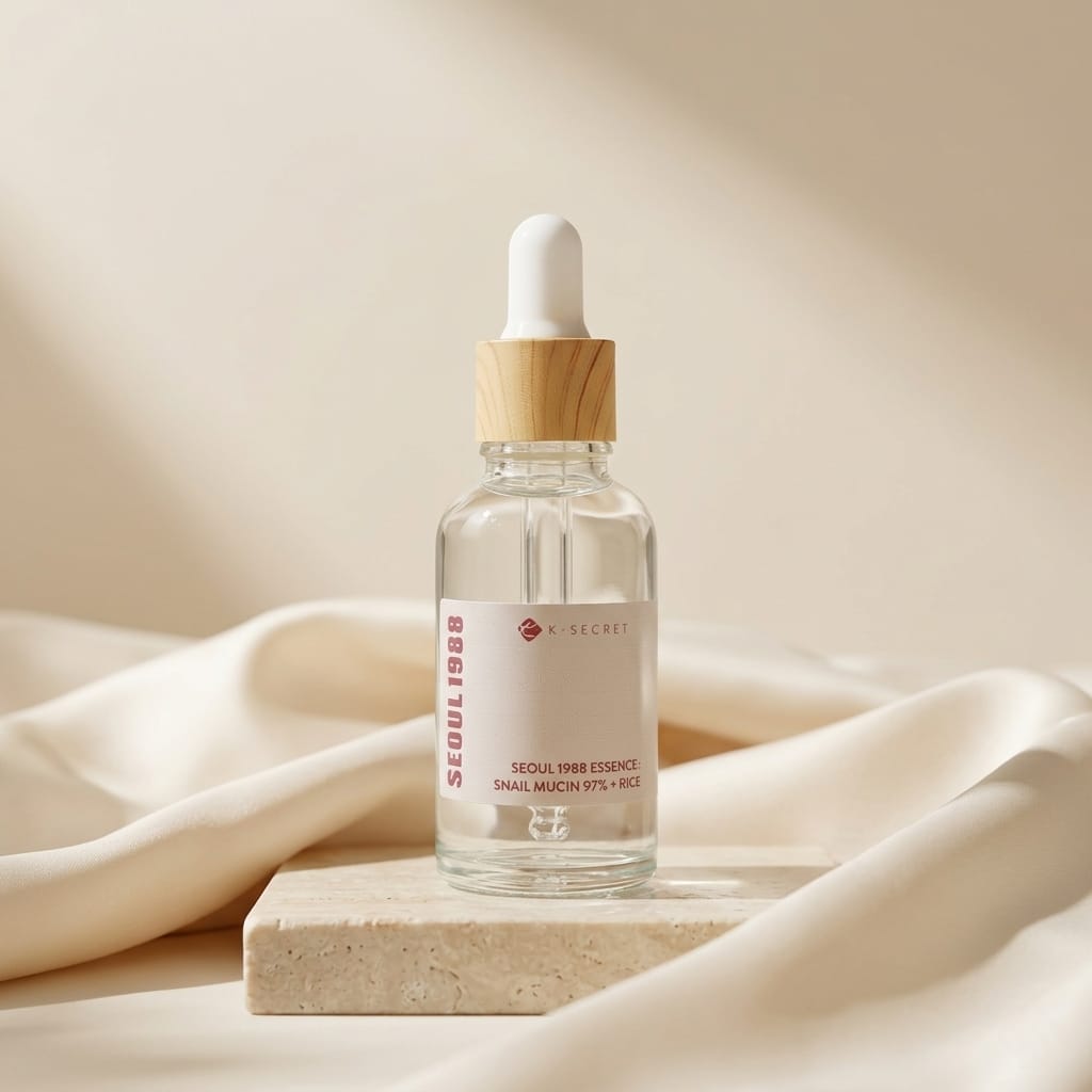 K-Secret Seoul 1988 Essence Snail Mucin 97% + Rice